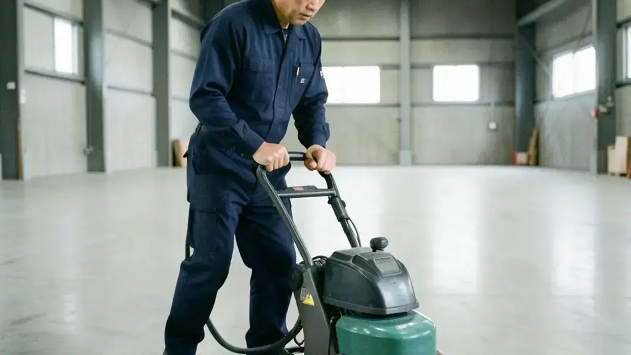 施工前 工場床